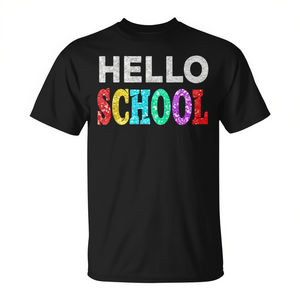 T-shirt scolaire promotionnel personnalisé pour la rentrée des classes - Product Image 2