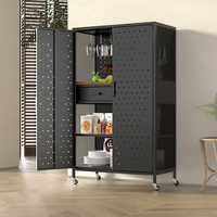 OEM petit réfrigérateur de bar à boissons armoire personnalisée porte motif étoile refroidisseur de boissons armoire de rangement en acier pour vin/bière