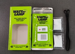 Mới bahe Cắm Trại Ngoài Trời ánh sáng cảnh báo ánh sáng di động nước muối Đèn Cắm Trại dẫn khẩn cấp nước muối túi đèn 2024 - Product Image 5