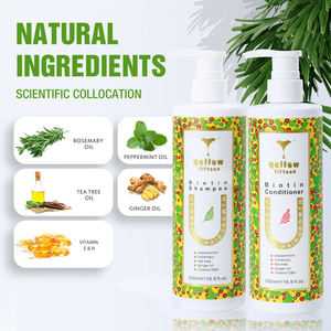 Shampoo et revitalisant pour la croissance des cheveux à la biotine biologique en marque privée, meilleur shampooing à l'huile de romarin pour la croissance et l'épaississement des cheveux - Product Image 5