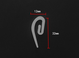 Rèm Nhựa Đường Sắt Theo Dõi Tàu Lượn Móc Trang Trí Tường Móc Rèm - Product Image 3