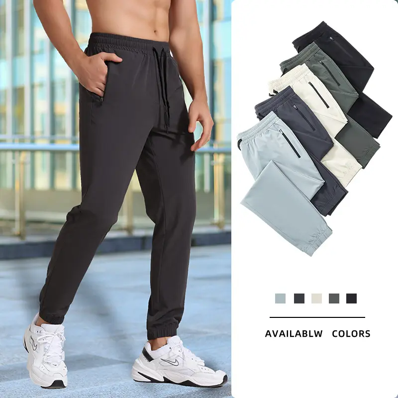 Spring and Summer Men's Pants Stretch Plus Size Running Fitness Casual Trousers Sweatpants for Men Jogging Pants Mens Clothing