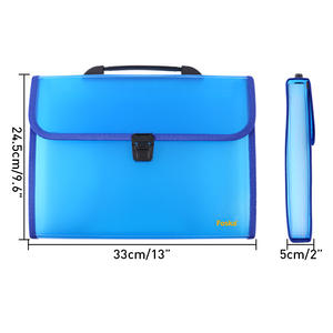 Foska, лидер продаж, Офисная папка с логотипом на заказ, 13 карманов, канцелярские принадлежности, папка для документов, аккордеон, расширяющаяся сумка для файлов - Product Image 2