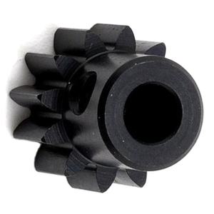 Engrenage à 12 dents en aluminium noir, CNC, de haute qualité, Angle de pression, alésoir - Product Image 3