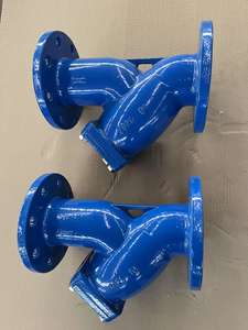 Filtre d'acier inoxydable d'extrémité à bride de soupape de crépine de type Y de DI DIN de fonte - Product Image 3