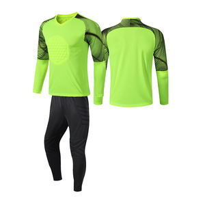 Jersey Kiper Sepak Bola, Baju Kiper Sepak Bola Pas Kering, Kaus Lengan Panjang, Celana Sublimasi, Baju Olahraga dengan Bantalan Sarang Lebah - Product Image 3