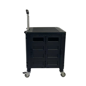 बफुलुओ नए डिजाइन सबसे अच्छी बिक्री फैशन पीपी प्लास्टिक 360 घूर्णन हटाने योग्य व्हील सामान पोर्टेबल शॉपिंग कार्ट - Product Image 1