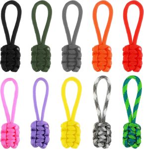 Repuesto de cremallera universal, tejido a mano, ecológico, 100% poliéster, deslizador sin bloqueo, tapas para cordones de equipaje, fijador de asa decorativo - Product Image 1