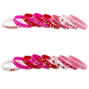 Pulseras Deportivas Promocionales de Silicona Personalizadas, Resistentes al Agua, para el Día de San Valentín y el Día de la Madre, al por Mayor - Product Image 3