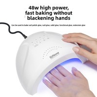Lampe à ongles A125 UV LED, appareil de photothérapie à séchage rapide, lampe de cuisson haute puissance pour salon de manucure, vente en gros directe usine