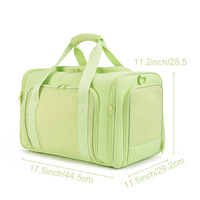 Sac de transport pliable personnalisé pour animaux de compagnie, grand format, en néoprène respirant, pour chiots, chiens et chats, idéal pour les voyages