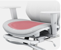 Siège arrière en maille complète Siège de bureau ergonomique à dossier haut Chaise de bureau pivotante
