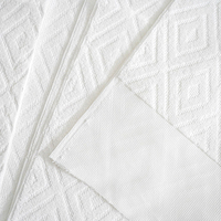 Serviette blanche Ahram Ihram pour hommes, idéale pour l'Omra et le Hajj, ensemble de bain parfait pour le pèlerinage