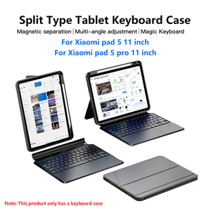 Funda desmontable para tableta inteligente de 11 pulgadas de alta calidad con ajuste multiángulo para Xiaomi Pad 5/5 Pro Keyboard Case-Nuevo producto - Product Image 2