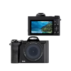 고화질 빈티지 DSLR 디지털 카메라 3.5 인치 IPS 디스플레이 48MP 5K 빈티지 디지털 카메라