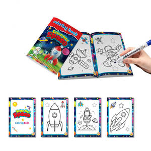 Livres de coloriage pour enfants sur le thème du monde marin, des dinosaures, de la planète des animaux et de l'<span class=keywords><strong>espace</strong></span>, impression personnalisée, <span class=keywords><strong>livre</strong></span> de dessin et de peinture pour enfants - Product Image 3