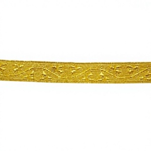 Tresses en maille tricotée personnalisables de haute qualité, écologiques, ornées de strass dorés, pour sacs, vêtements et projets de bricolage à domicile - Product Image 6