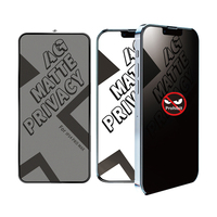 Protection d'écran Yongpoly OEM&ODM personnalisée avec logo, finition mate AG, ultra-lisse et anti-espion pour iPhone 17, 49, 48