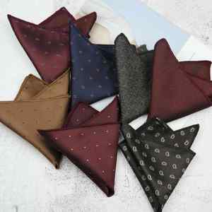 Vintage Paisley Design Pattern Bandanas Men Pocket square Handkercher - Product Image 1