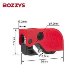 BOZZYS Le verrouillage universel du disjoncteur miniature ISO/DIN peut être monté côte à côte sur un outil adjacent en nylon - Product Image 2