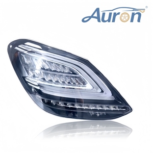 Nuevas Luces Traseras LED Secuenciales para Mercedes-Benz Clase S W205 2019-2021, Lente Transparente 6000K, Señal de Freno Dinámica y Direccional - Product Image 2