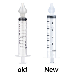 Tube d'aiguille de lavage pour rhinite bébé Aspirateur nasal sans Bpa Silicone ROHS et CE 10 ml <span class=keywords><strong>Seringue</strong></span> manuelle pour nourrisson Irrigateur nasal - Product Image 3