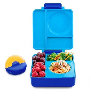 Stainless steel portable single-layer compartment insulation lunch box microwave heating Omie lunch box office worker lunch box
