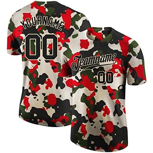 Camouflage Cream-black
