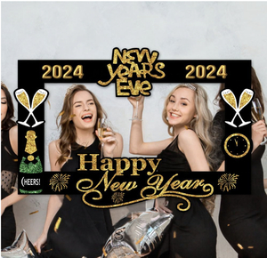 Nuovi Trend 2024: Accessori per Foto Booth per Festa di Capodanno con Cornice Fotografica - Product Image 3
