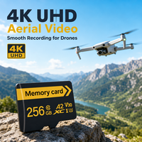 Carte mémoire TF en gros 8 Go 16 Go 32 Go 64 Go 128 Go 256 Go U3 V30 A1 A2 haute vitesse pour caméra embarquée et vidéo 4K