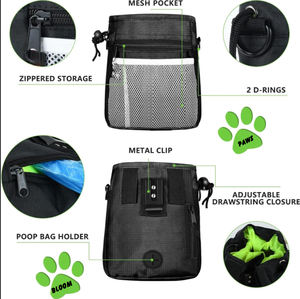 Köpek bakımı eğitim kılıfı ödül çantası köpek gıdalar için oyuncaklar ve aksesuarları ile tüm köpekler için dışkı torbası dağıtıcısı tutucu inşa - Product Image 3