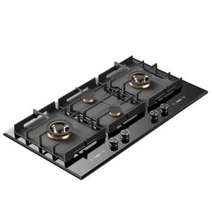 Cross-Border Exclusive 960mm Four-Burner Built-In Gas Cooktop for Liquefied and Natural Gas with <b>Timer</b> for Household Use - Product Image 5