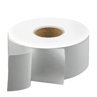 Usine directe 54u blanc mat PP étiquette de Film auto-adhésif fort rouleau d'autocollant Jumbo de papier jet d'encre acrylique