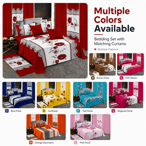 Ensemble de literie de luxe 13 pièces pour lit King Size 2026, comprenant drap-housse et rideaux, ensemble complet de <span class=keywords><strong>draps</strong></span> - Product Image 2