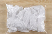 Nappe en plastique imprimée jetable, housse de table imperméable pour restaurants, bars, événements, avec cordon élastique