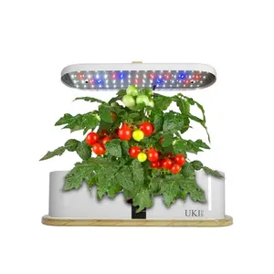 Grosir pot bunga taman mini-Pot Tanaman Herbal Mini Dalam Ruangan, Pot Bunga Mini, Pemula Penumbuh Meja Pertanian Hidroponik Taman Herbal