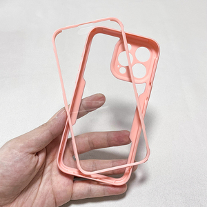 360 Full Body With Soft Screen Protector Transparent <strong>Hard</strong> Pc Bumper Mobile Phone <strong>Cases</strong> <strong>for</strong> Iphone16 15 14 13 - Product Image 4