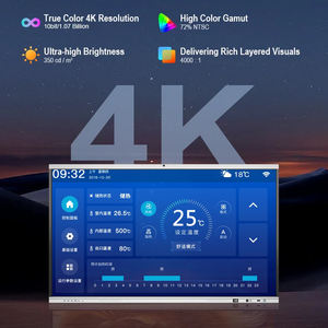 Pizarra Interactiva Inteligente <span class=keywords><strong>de</strong></span> 86 Pulgadas con Pantalla Táctil Múltiple, Panel Plano Interactivo IFPD con Sistema Android/Windows y 40 Puntos <span class=keywords><strong>de</strong></span> Toque para Aula - Product Image 3
