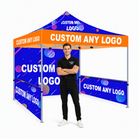 Tente Pop-Up Robuste, Imperméable et Ignifuge Quatre Saisons pour Mariages, Événements, Utilisation Commerciale en Extérieur, avec Logo Personnalisé
