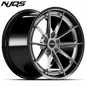 NJQS <span class=keywords><strong>2022</strong></span> Jantes de voiture les plus vendues 19 20 21 pouces 5x114.3 5x112 en fibre de carbone à 5 trous pour BMW <span class=keywords><strong>Audi</strong></span> et autres véhicules - Product Image 2