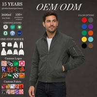 Veste bomber rembourrée légère pour homme, imperméable, coupe-vent, isolée, décontractée, zippée, avec plusieurs poches