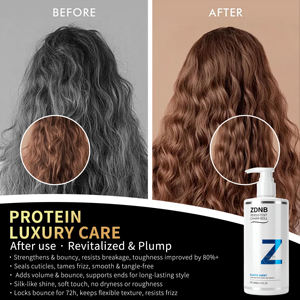 En stock ZDNB Crème coiffante pour boucles, rehausseur de boucles pour cheveux afro, soin sans rinçage, produit revitalisant coiffant et définissant - Product Image 1