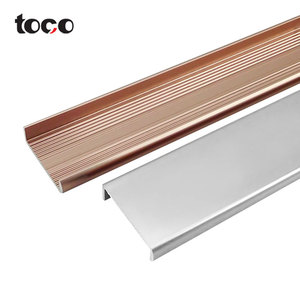 Toco kim loại hồ sơ <span class=keywords><strong>TRIM</strong></span> viền cho bảng Bìa U-Hình dạng tủ đúc U hình dạng cạnh dải - Product Image 5