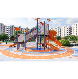 Aire de jeux <span class=keywords><strong>d</strong></span>'aventure pour enfants, grande aire de jeux extérieure, jeux de plein <span class=keywords><strong>air</strong></span>, équipement <span class=keywords><strong>d</strong></span>'aire de jeux extérieure - Product Image 4