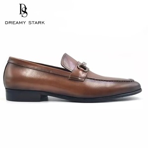 Dreamy Stark, Mocasines Elegantes de Piel Marrón Genuina, Estilo Casual, Sin Cordones, para Hombre - Product Image 2