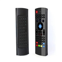 Model MX3 Air Mouse 2.4G Smart Remote Control Mini Keyboard Bahasa Arab/Inggris/Rusia, Cocok untuk Android TV Box dan Konsol Game