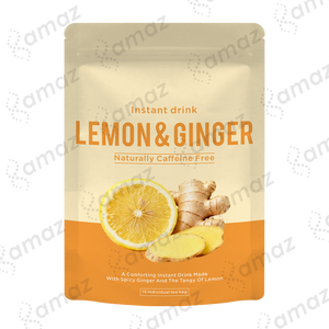 Té <span class=keywords><strong>de</strong></span> Limón, <span class=keywords><strong>Jengibre</strong></span> y Miel <span class=keywords><strong>de</strong></span> Marca Propia, para Disipar el Frío, Calentar el Estómago y Complementar la Sangre Menstrual, Té <span class=keywords><strong>de</strong></span> Limón y <span class=keywords><strong>Jengibre</strong></span> para Mujeres - Product Image 2