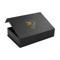 Boîte Cadeau d'Emballage De Luxe Éco-Responsable en Papier d'Art à Rabat Magnétique, avec Logo Personnalisé et Calages