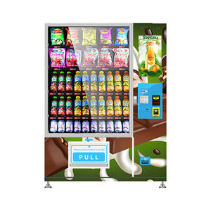 Máquina Expendedora Refrigerada de Doble Capacidad para <span class=keywords><strong>Ramen</strong></span> Instantáneo en Vaso, Té de Burbujas, Aperitivos, Bebidas, con Agua Caliente - Product Image 5