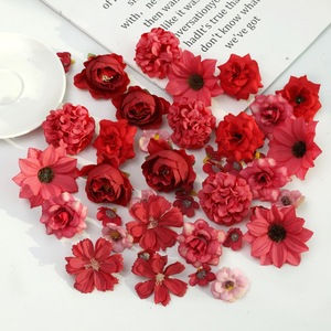 <b>Artificial</b> <b>Flower</b> Material Kit 111 Pieces Silk <b>Flowers</b> Sweet Design For Wedding DIY Decorations Accessories - Product Image 3